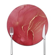 Drinks Coasters, Round Mugs Coasters Pads Mats Non Slip Placemats Table Mats UK