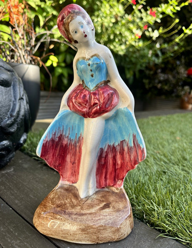 Vintage art deco style - art, dancer