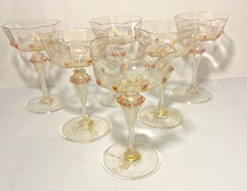 Set of 6 Vintage Salviati 24K