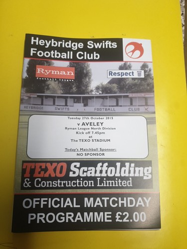 Heybridge swifts aveley - v,