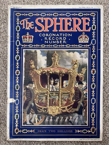 The sphere magazine coronation - sphere,