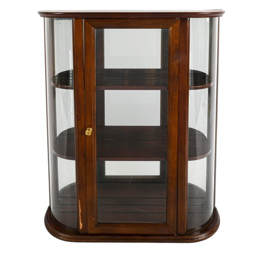 Bombay mahogany glass front - bombay,