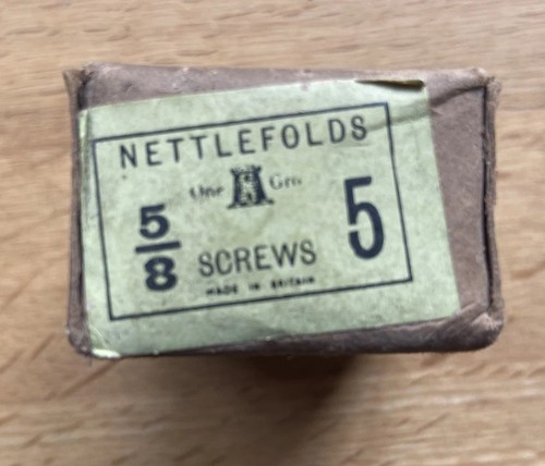 Nettlefolds x 5 - nettlefolds, 5/8”x