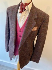 HARRIS TWEED mens COMMANDER