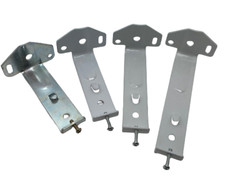 2 x Face Fitting 'L' brackets