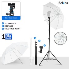 33” Flash Umbrella Holder Bracket Mount Stand Photo Studio Lighting Photography