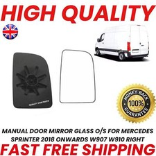 MANUAL DOOR MIRROR GLASS O/S