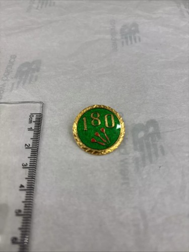 Darts enamel pin badge 180 - darts,