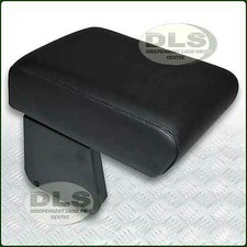 Armrest Black Eco Leather Land