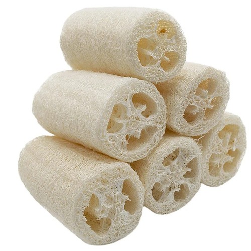 4pcs natural loofah luffa - 4pcs,