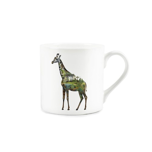 Surreal giraffe bone china - bone,