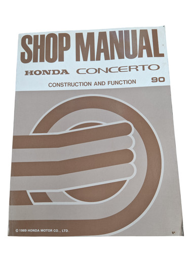 Honda concerto construction - honda,