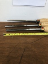 3 X Robert Sorby Bowl Gouges 842LH 1/4 + 3/8 + 1/2" - New Other see Description