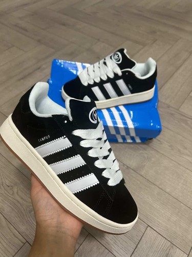 Black white suede style - black,