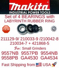 MAKITA Set of 4 Bearings +