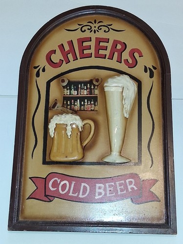 Pub sign cheers - pub, cold