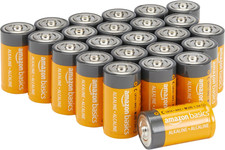 24-Pack C Cell All-Purpose Alkaline Batteries, 1.5 Volt, 5-Year Shelf Life