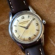 Girard Perregaux Gyromatic Automatic Explorer Dial  Stainless Steel Watch