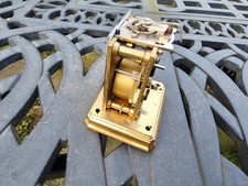 MINIATURE Antique carriage clock movement works JEWELLED platform good DIAL