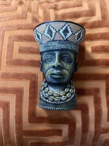 Hand carved african tribal - hand‑carved,