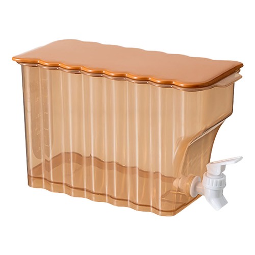 Cold kettle fridge with - kettle, in
