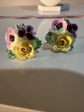 Vtg Signed Denton Bone China