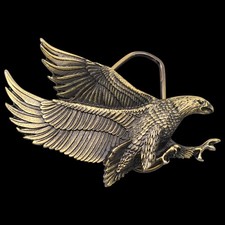 Bald Eagle Vintage Belt Buckle