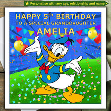DONALD DUCK personalised