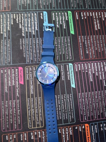 Mens police dakar watch blue - police,