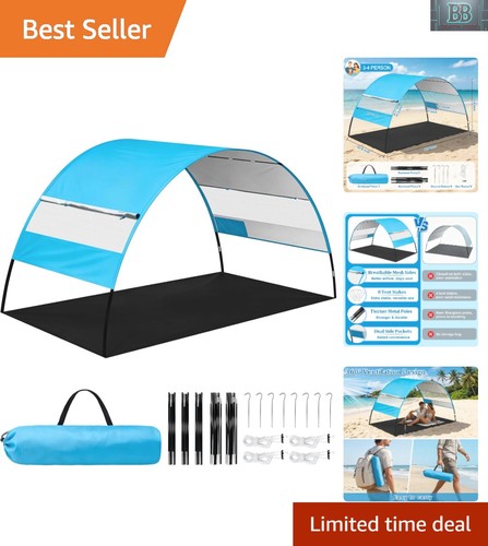 Portable upf beach tent - 50+,