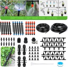 226 FT Drip Irrigation System Kit, Automatic Watering System for Garden Greenhou