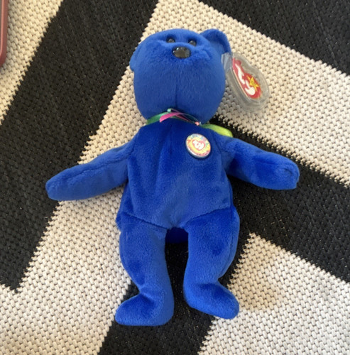 Beanie babies chubby blue - babies,
