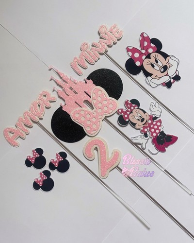 Minnie mouse custom cake - minnie,