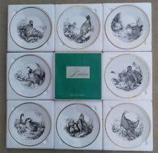 BOEHM - GAME BIRD SERIES - SELECTION OF PLATES - BOXED.