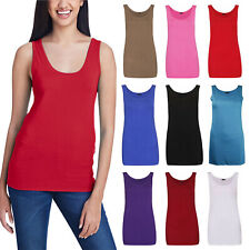 Womens Scoop Neck Sleeveless