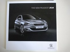 PEUGEOT 308 Access Active Allure Feline 1.2 1.6 2.0 HDi Brochure Prices 2013