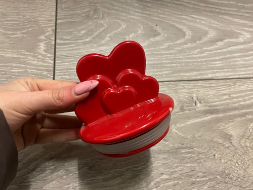 Rae dunn red hearts - rae,