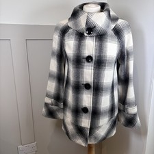 M&S Wool Blend Check Swing
