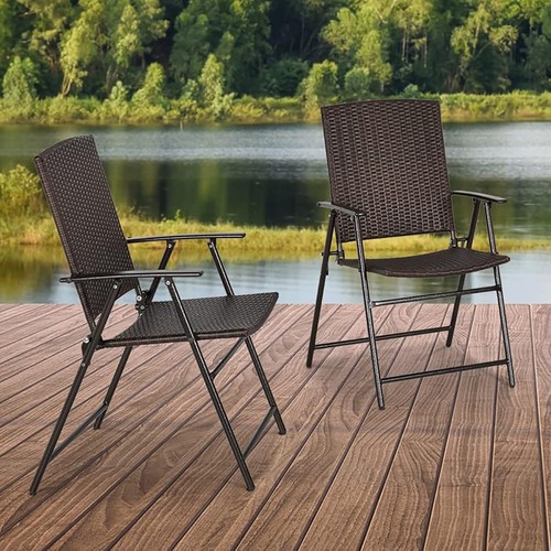 Garden chairs rattan - garden, x2