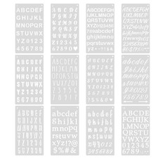 12 Pcs Alphabet Number