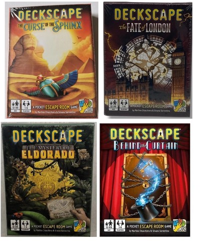 Deckscape pocket escape room - deckscape,