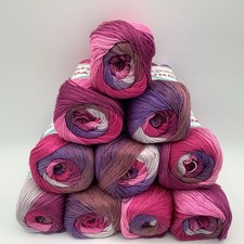 Papatya Sundae Variegated Knitting Crochet Yarn 10 X100g Balls 09