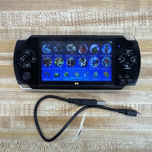 Psp handheld game machine - x6,