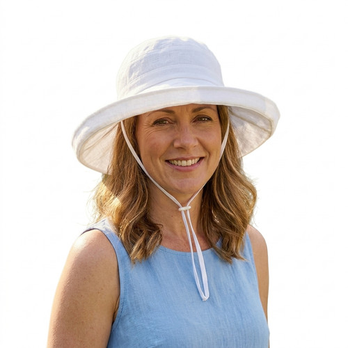 Ladies cotton linen wide - ladies,