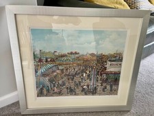 Tom Dodson signed limited edition print  "Fairground"