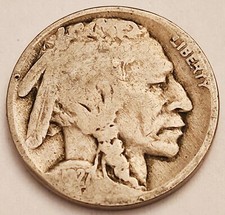 1927 Buffalo Nickel ~ 5 Cents