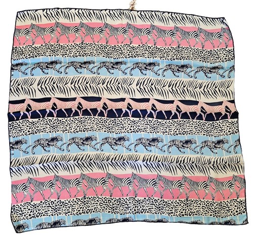 Pink multi zebra tiger - zebra,