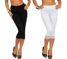 Ladies Summer Cropped  LACE