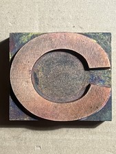 Letterpress    C 8 X7 X2 Cm