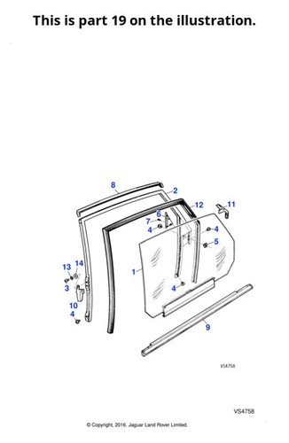 Jaguar genuine 10x blind rivet - blind,